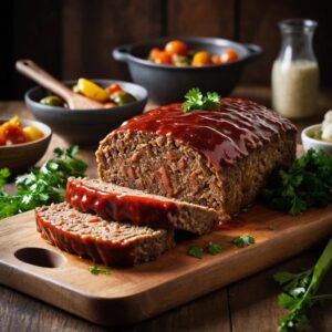 What is the secret to juicy meatloaf? 