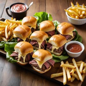 Roast beef sliders recipe