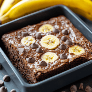 Banana brownie recipe