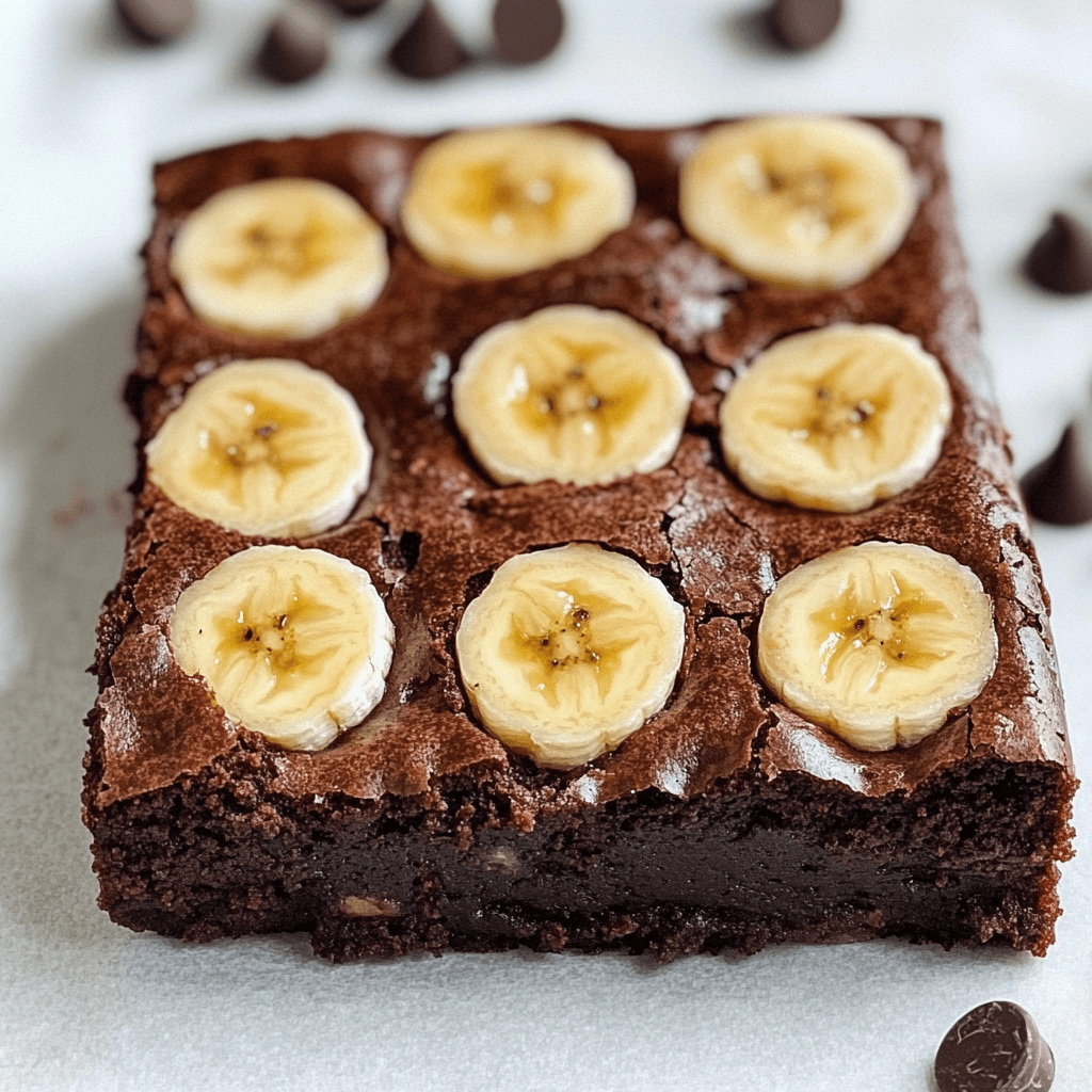 Banana brownie recipe