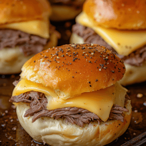 Cheese on Arby's Roast Beef Slider