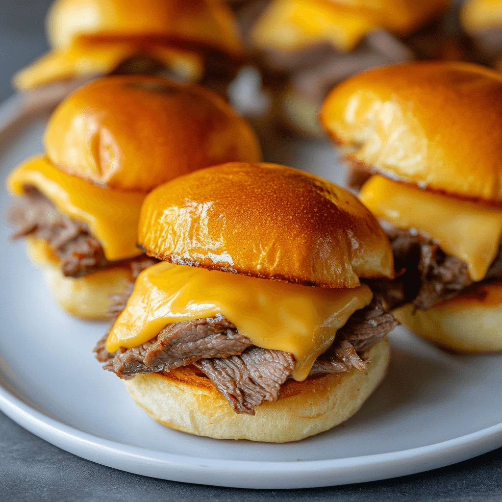 Cheese on Arby's Roast Beef Slider