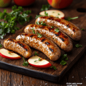 Chicken apple sausage carbs