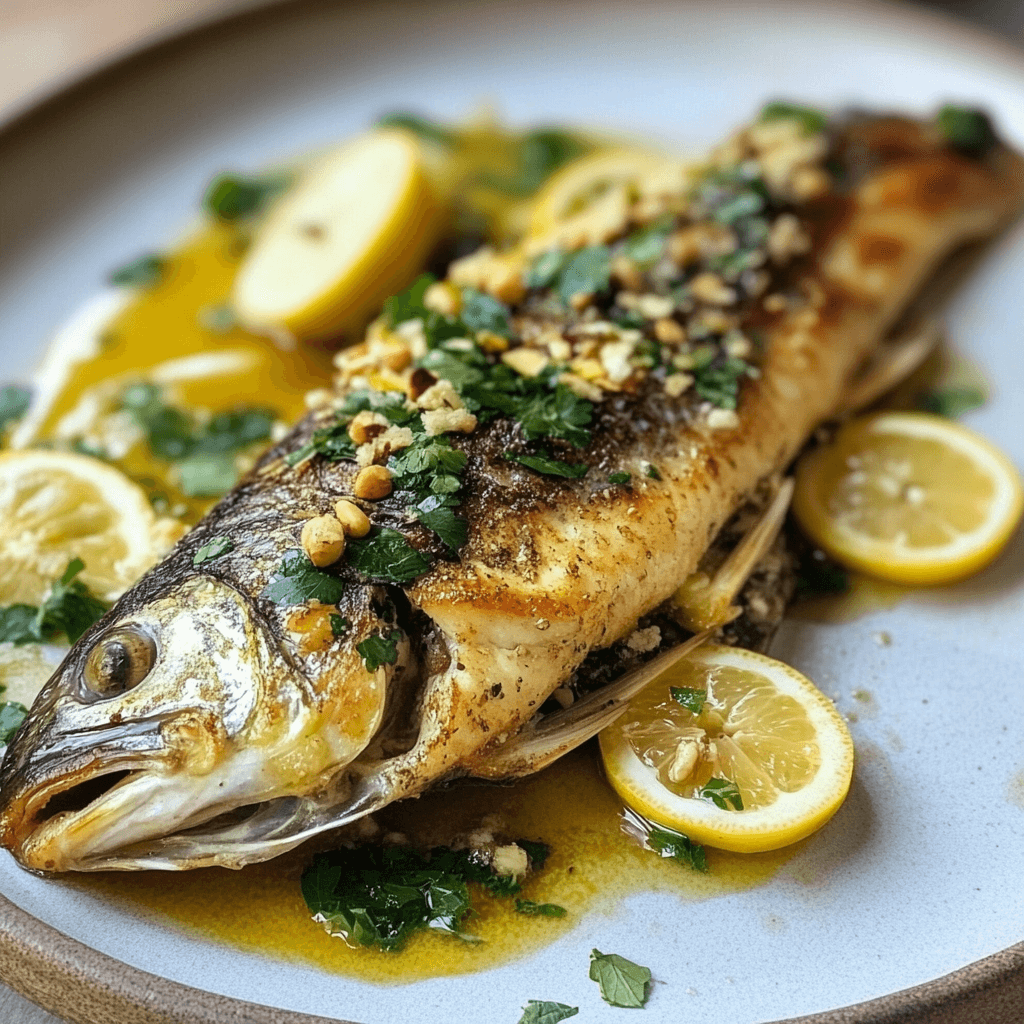 Cook and eat branzino