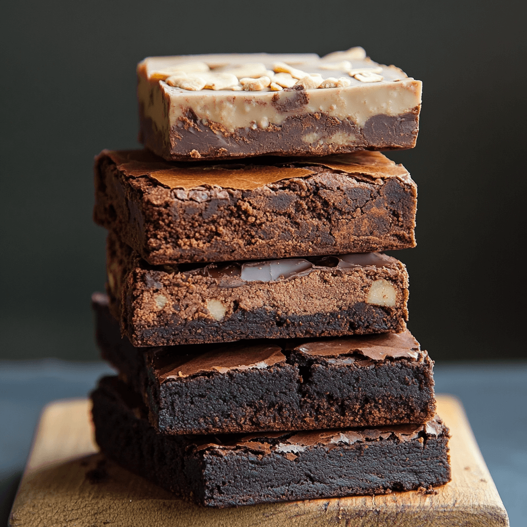 Different types of brownies