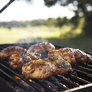 Outback chicken on the Barbie