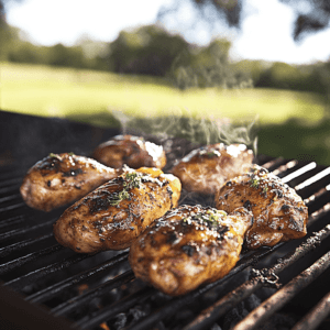 Outback chicken on the Barbie