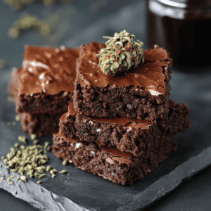 Weed in Brownies