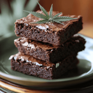 Weed in Brownies