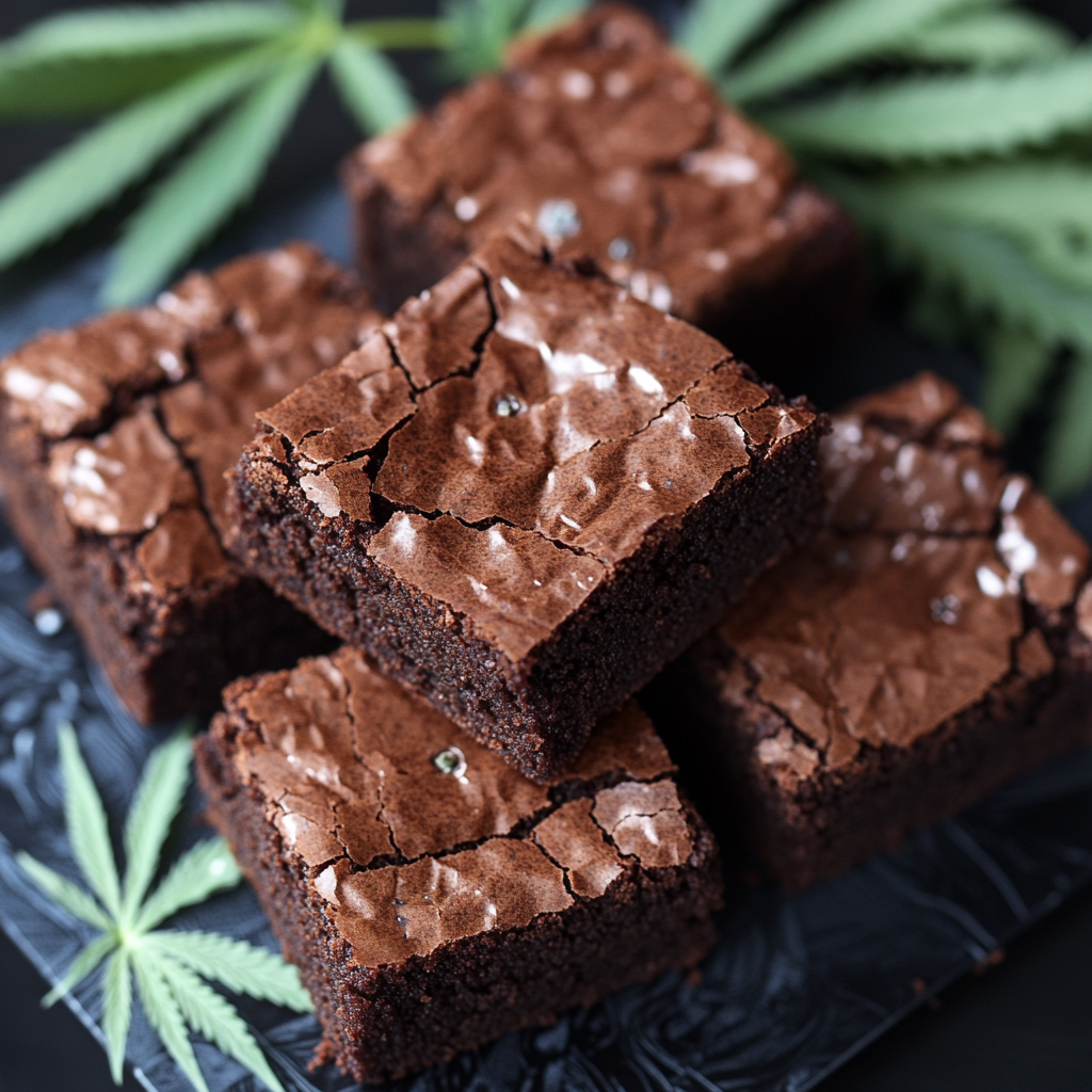 Weed in Brownies