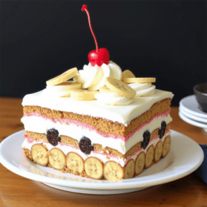 banana split cake recipe