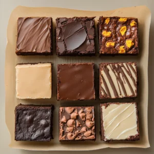 types of brownies