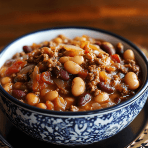 Calico beans nutrition – a bowl of mixed beans rich in protein, fiber, and essential nutrients for a healthy diet.

