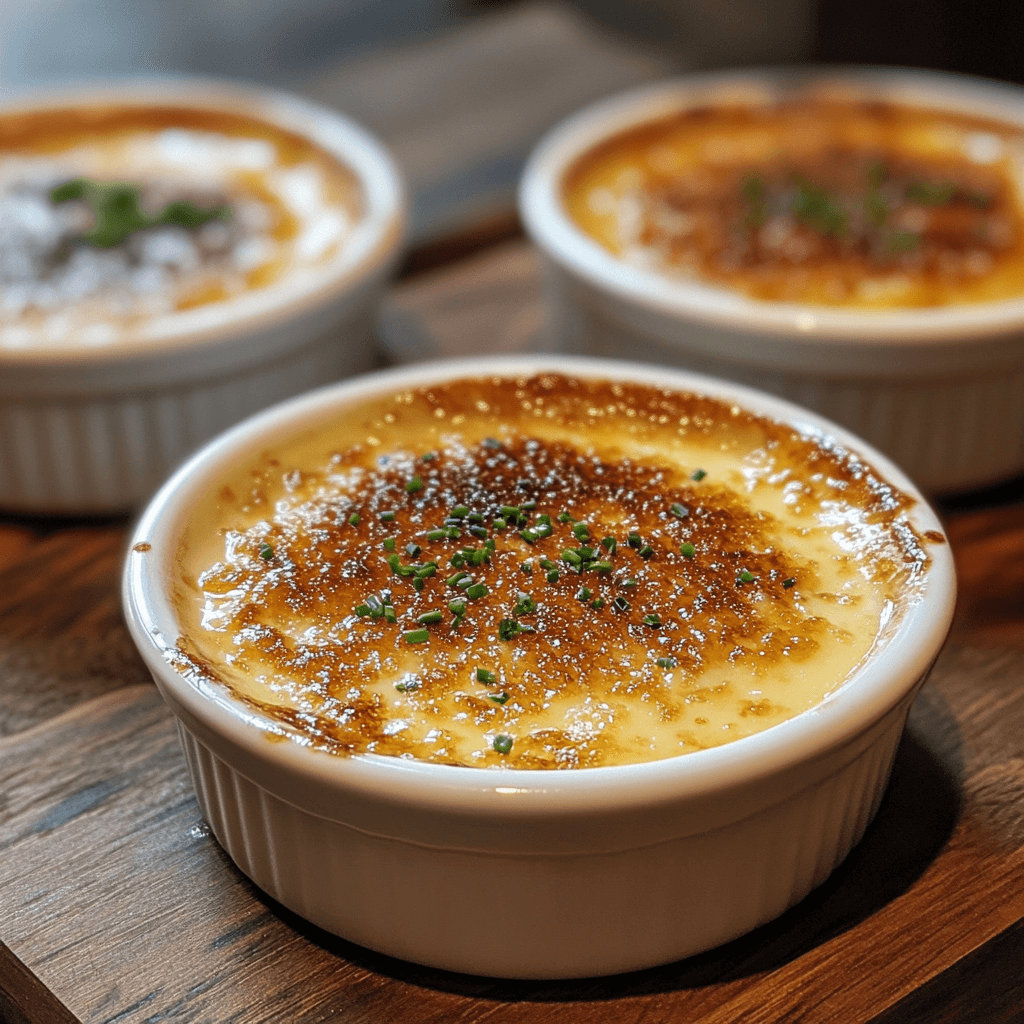 Crab Brulee Recipe