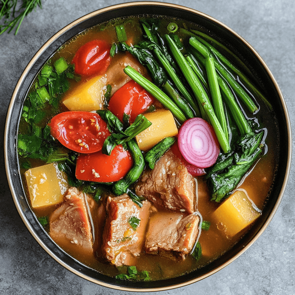 Is Filipino sinigang healthy?