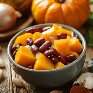 Squash and Kidney Beans Recipe