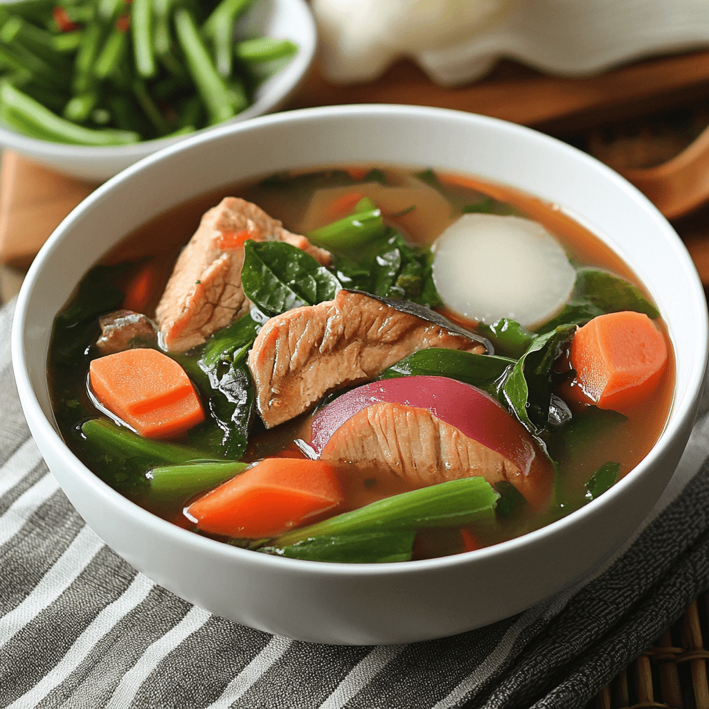 What is sinigang called in English